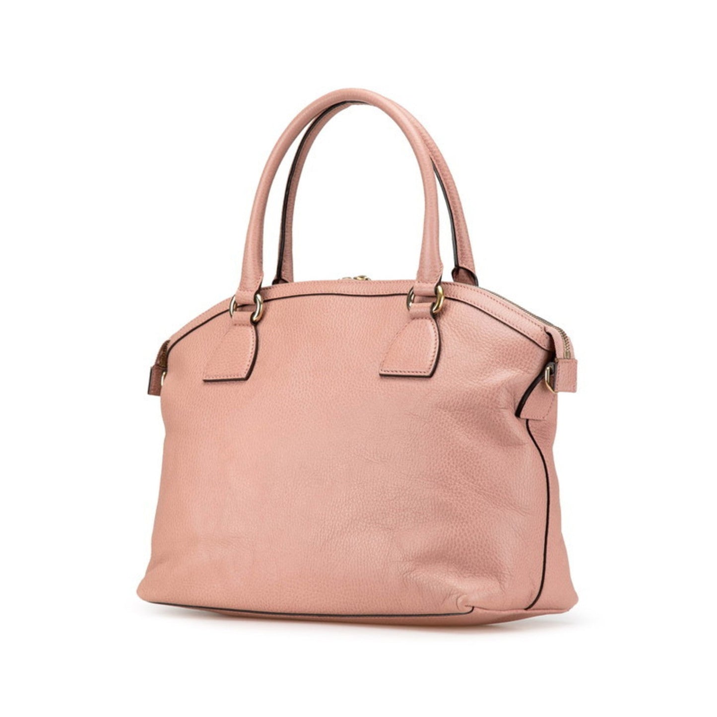 Gucci Pink Leather Handbag Shoulder Bag