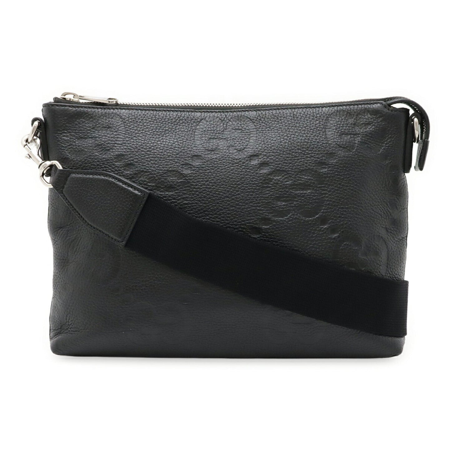 Gucci Black Leather Clutch Bag Shoulder Bag