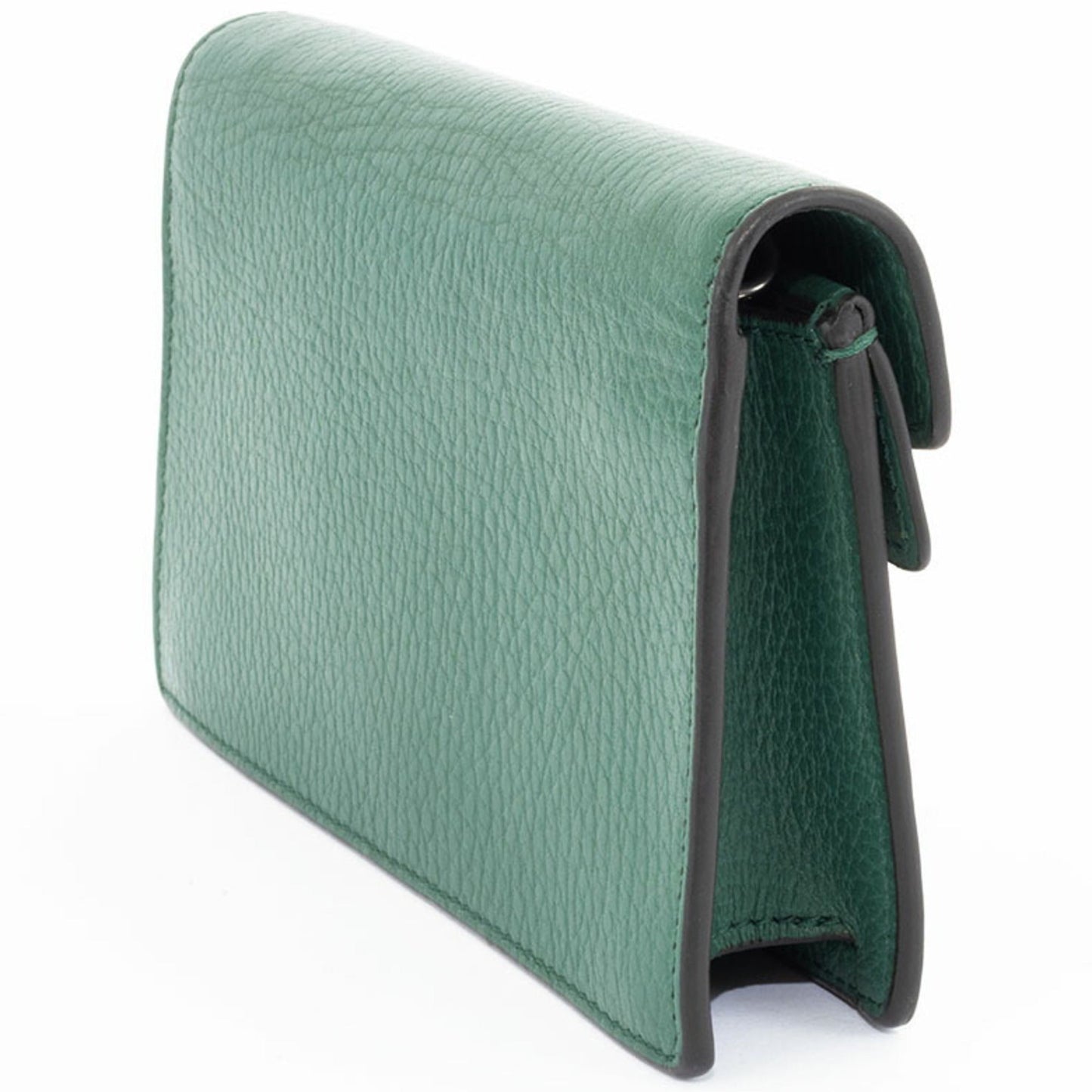 Gucci Green Leather Shoulder Bag