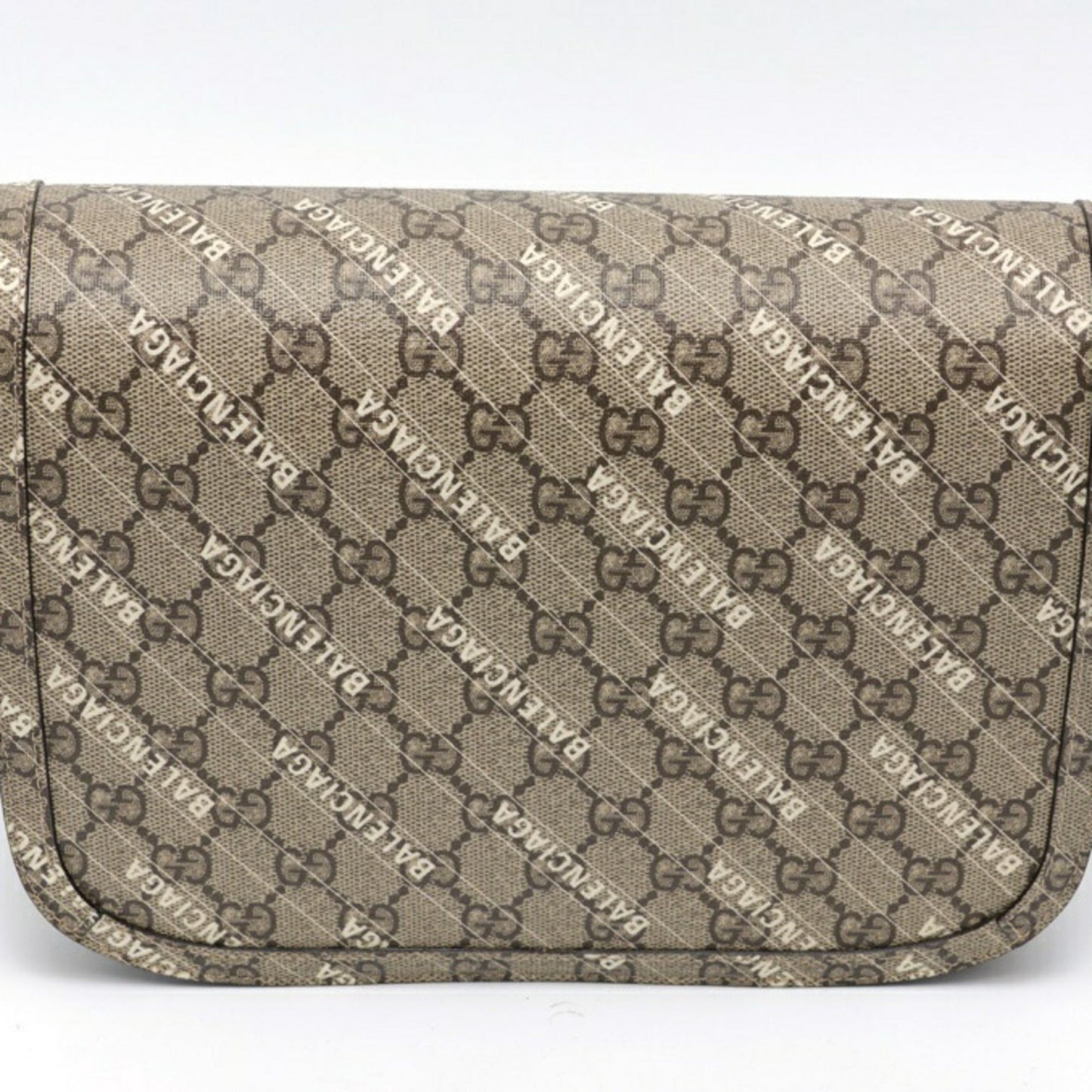 Gucci Grayish Gg Supreme Shoulder Bag