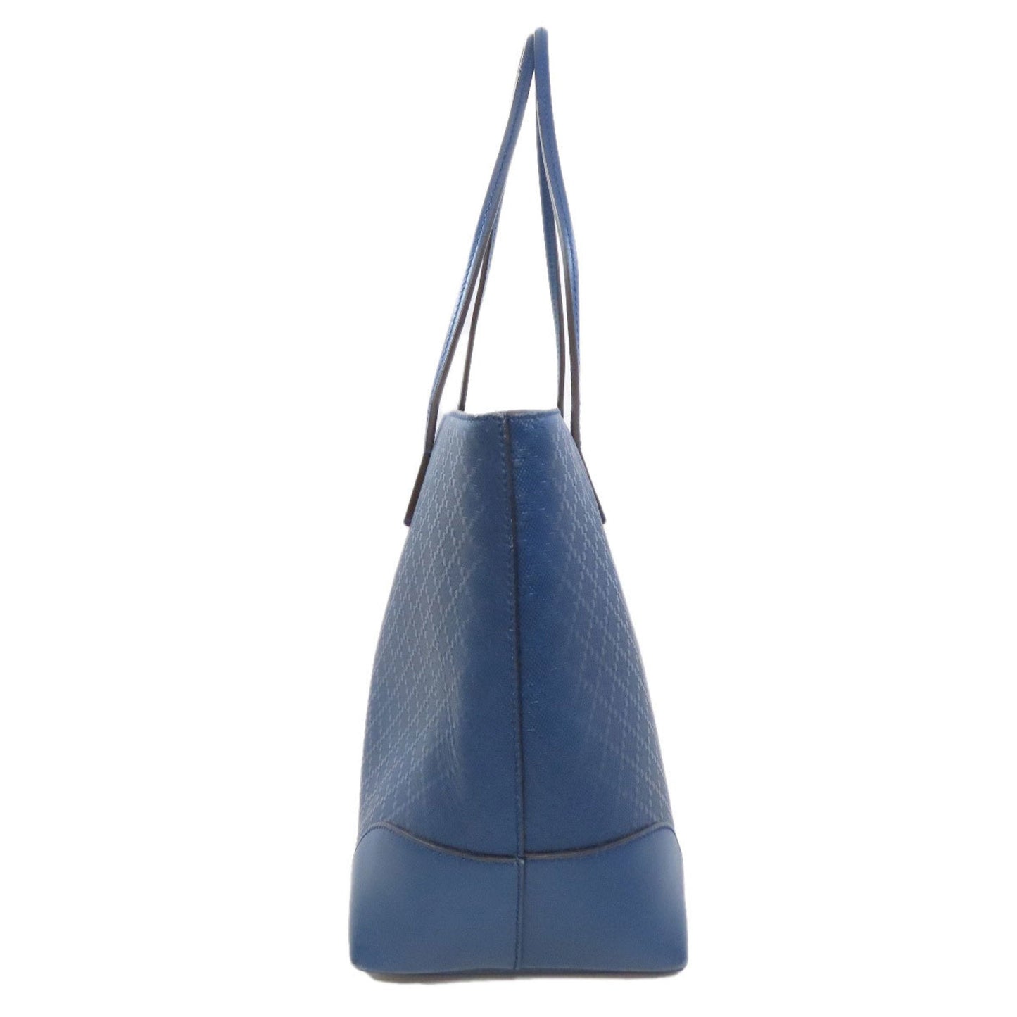 Gucci Blue Leather Tote Bag