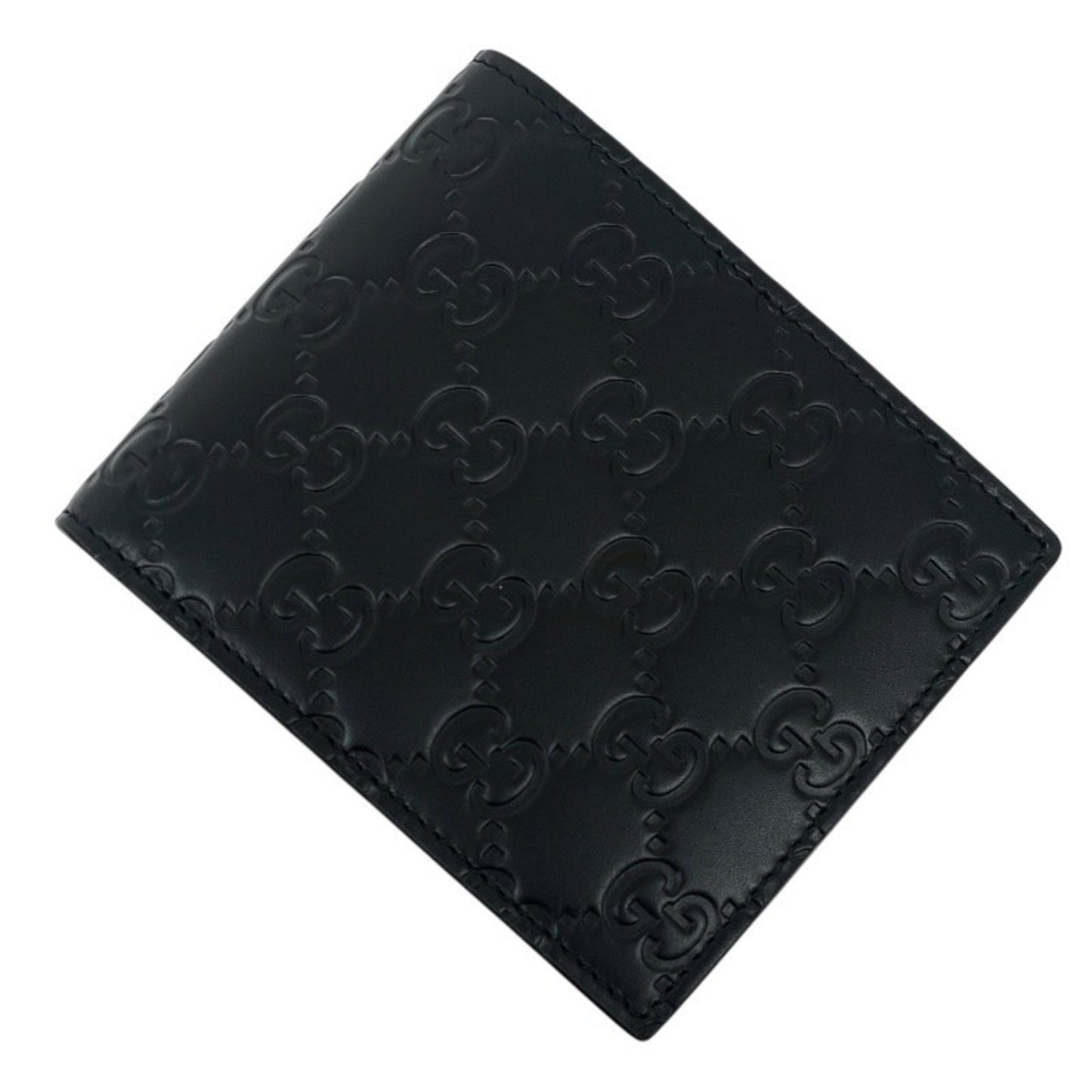 Gucci Black Leather Wallet (Bi-Fold)