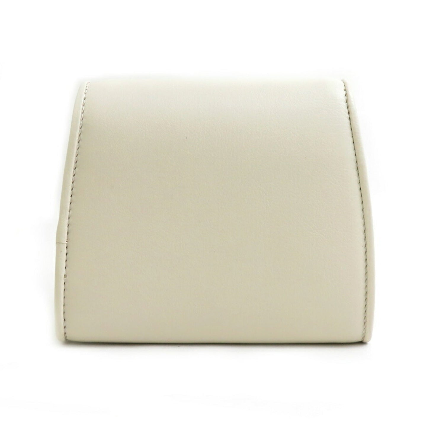 Gucci Ivory Leather Chain/Shoulder Wallet