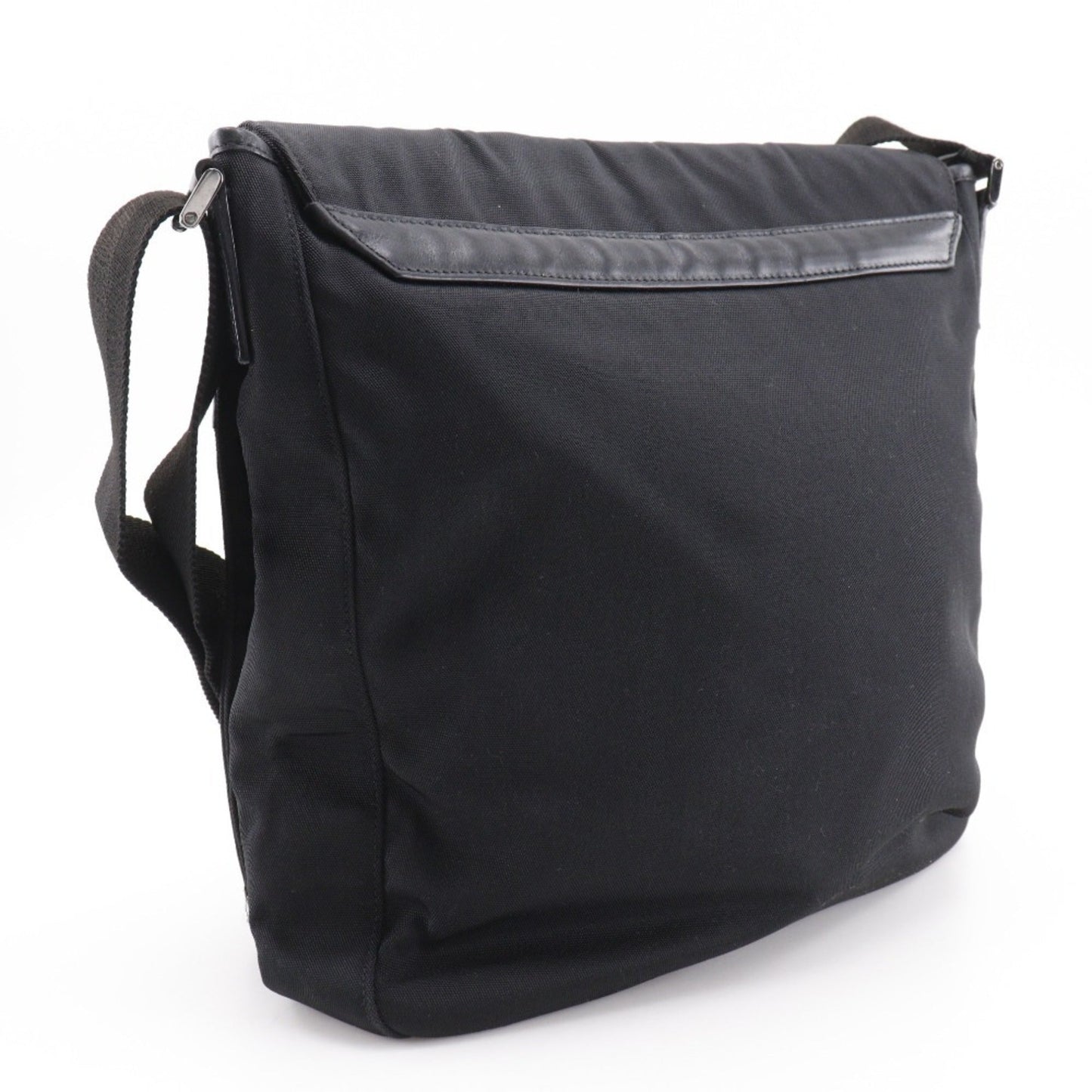 Gucci Black Nylon Canvas Shoulder Bag