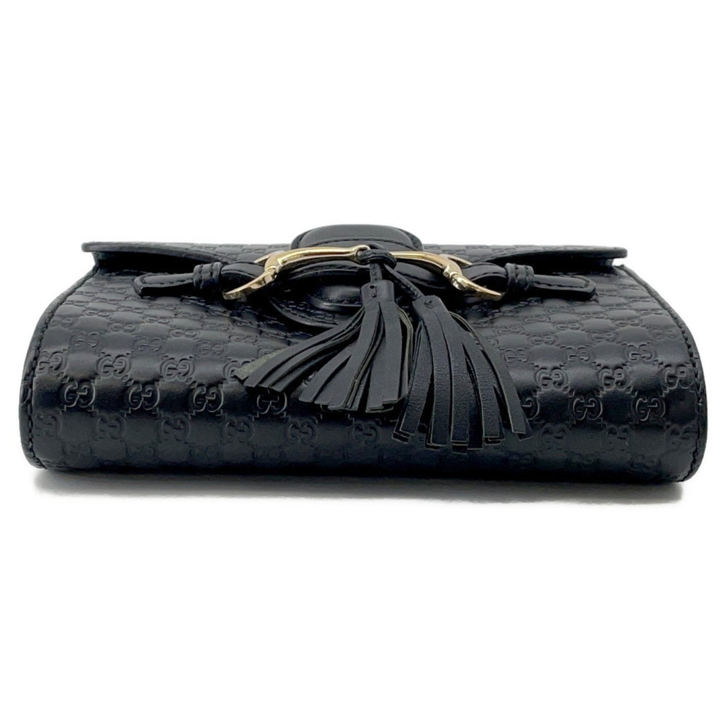 Gucci Black Leather Shoulder Bag