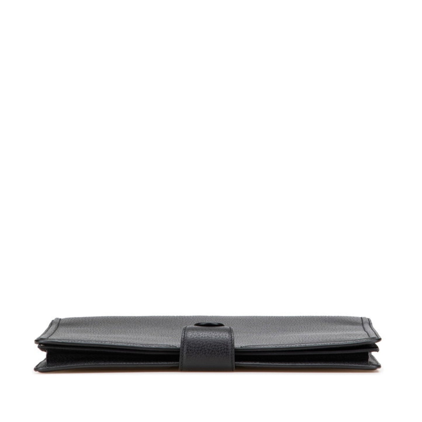 Gucci Black Leather Briefcase Clutch Bag