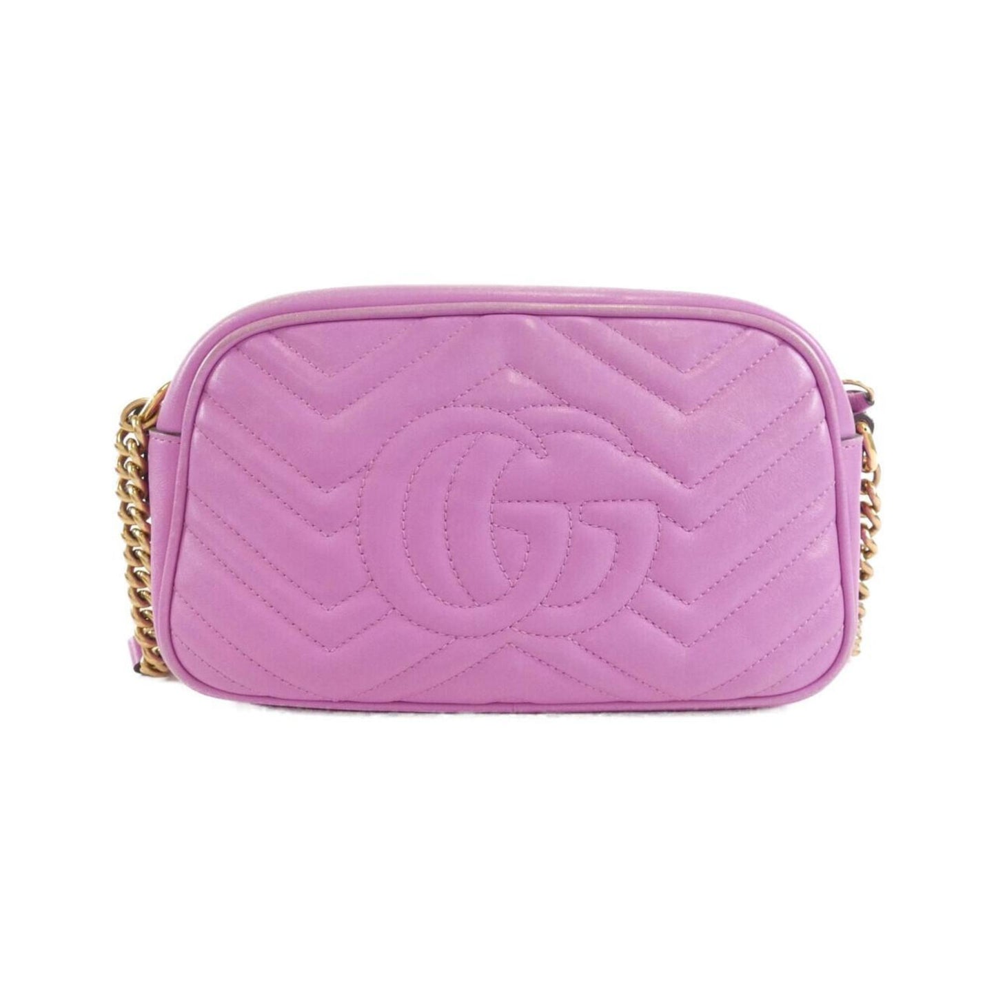 Gucci Pink Leather Shoulder Bag