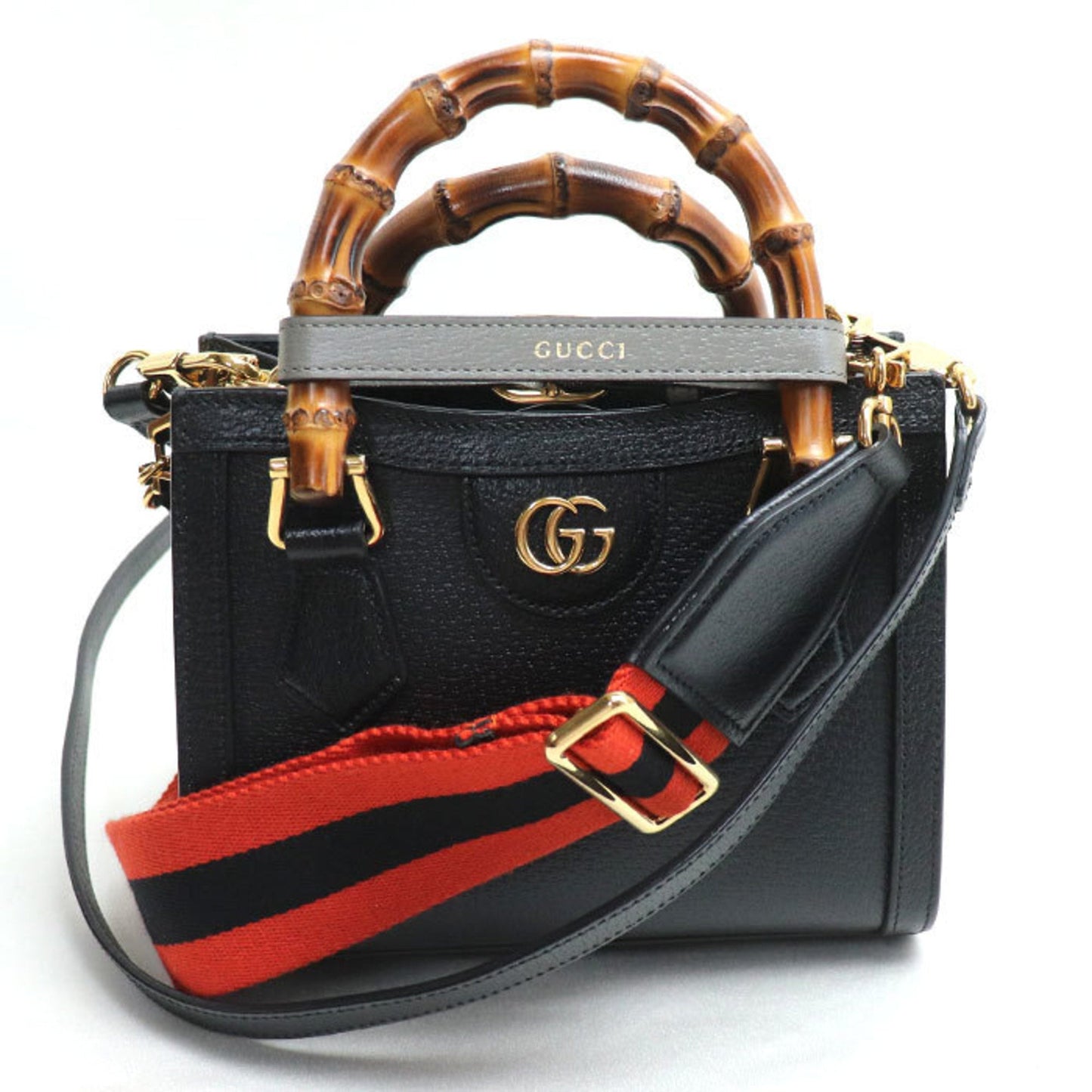 Gucci Black Leather Shoulder Bag