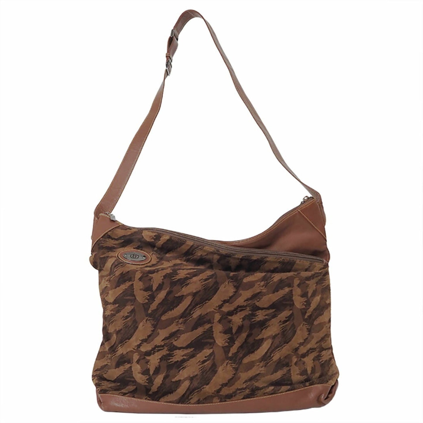 Gucci Brown Suede Shoulder Bag