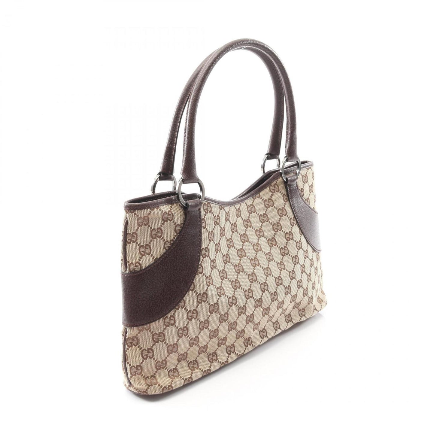 Gucci Gg Canvas Beige Brown Gg Canvas Tote Bag