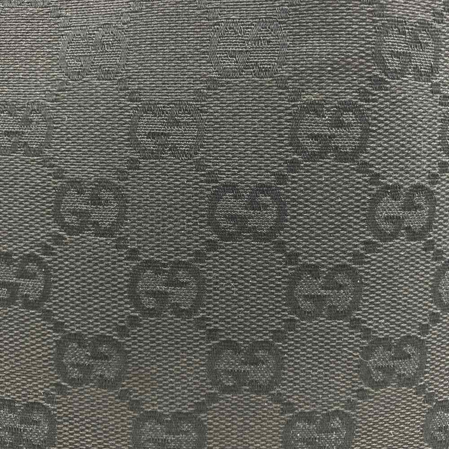 Gucci Black Gg Canvas Handbag Tote Bag