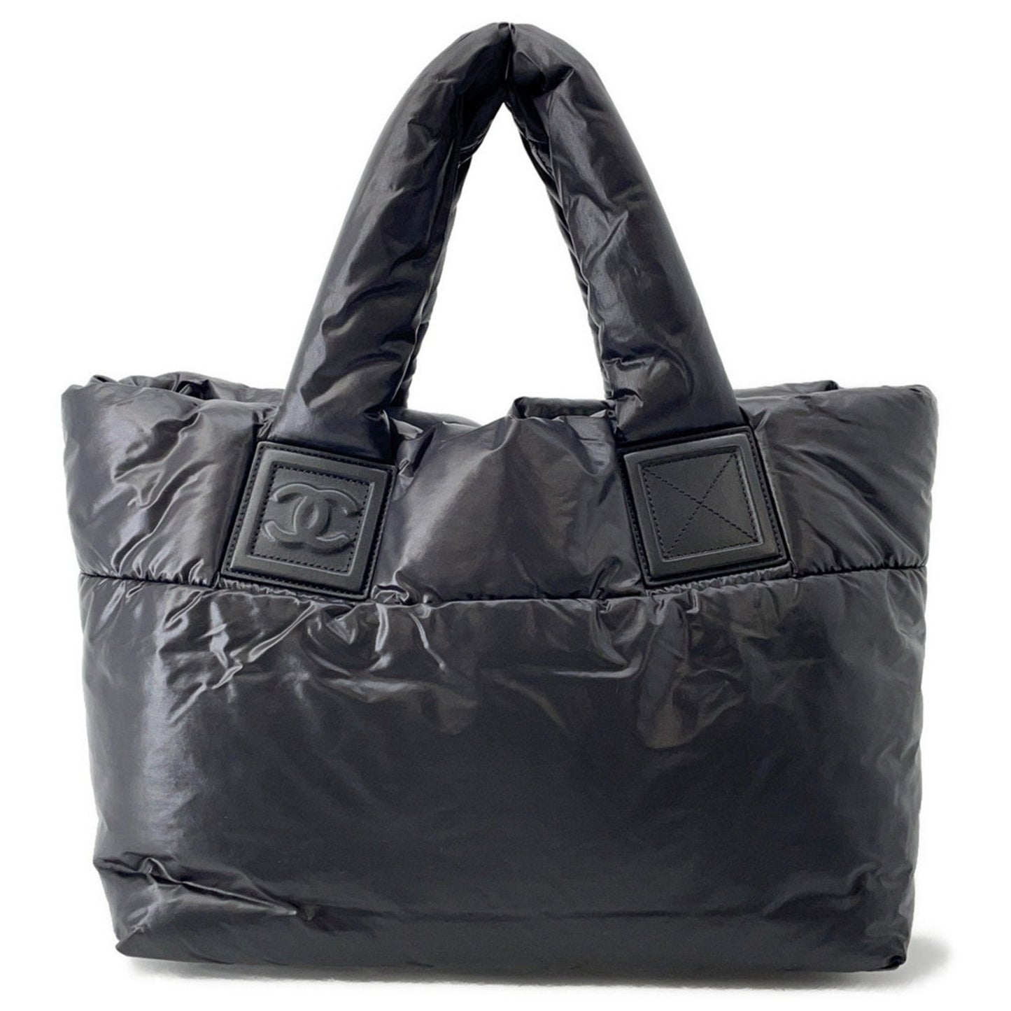Chanel Black Nylon Tote Bag
