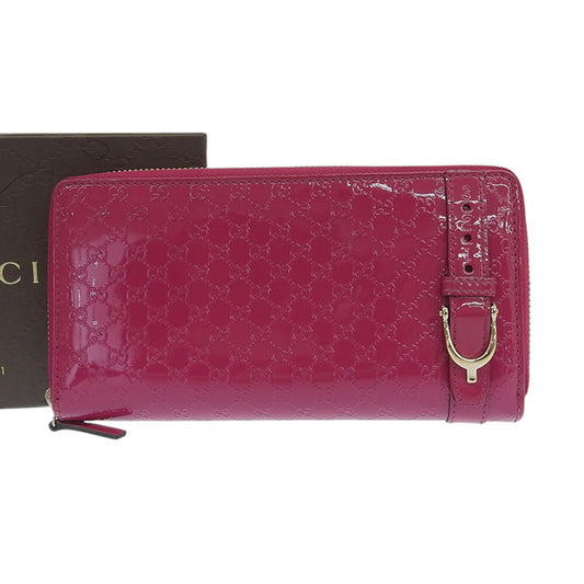 Gucci Pink Long Wallet (Bi-Fold)