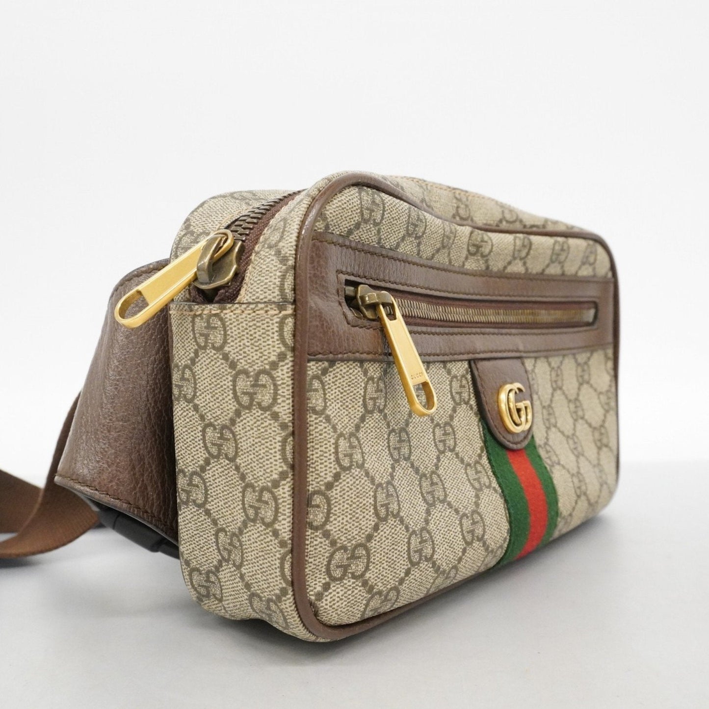 Gucci Brown Pvc Sling Bag
