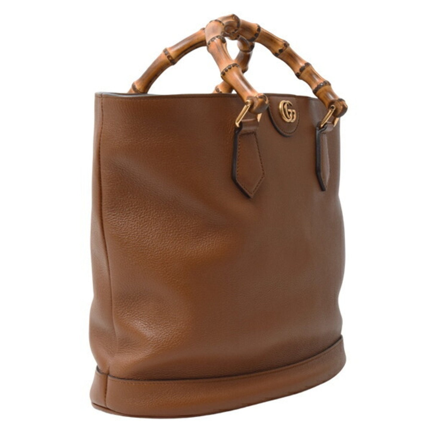 Gucci Beige Leather Tote Bag