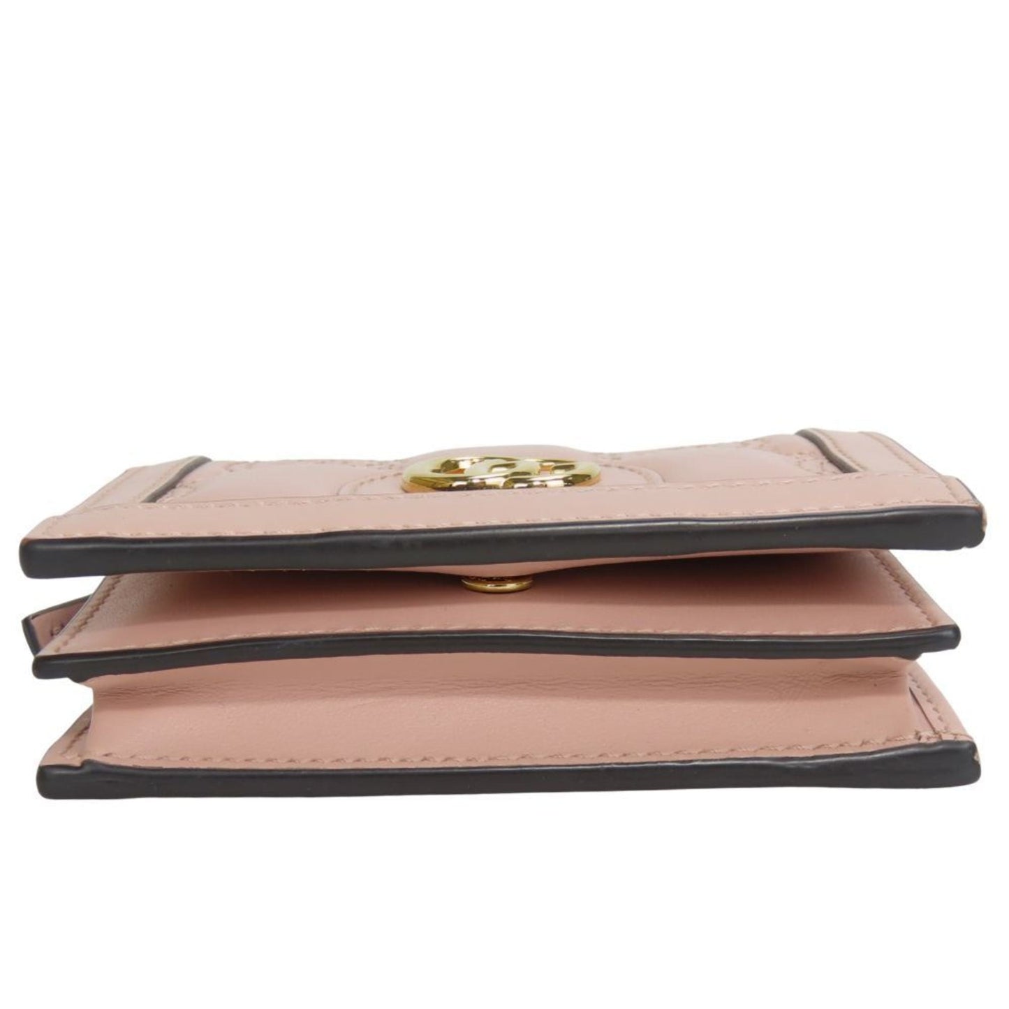 Gucci Pink Leather Wallet (Bi-Fold)