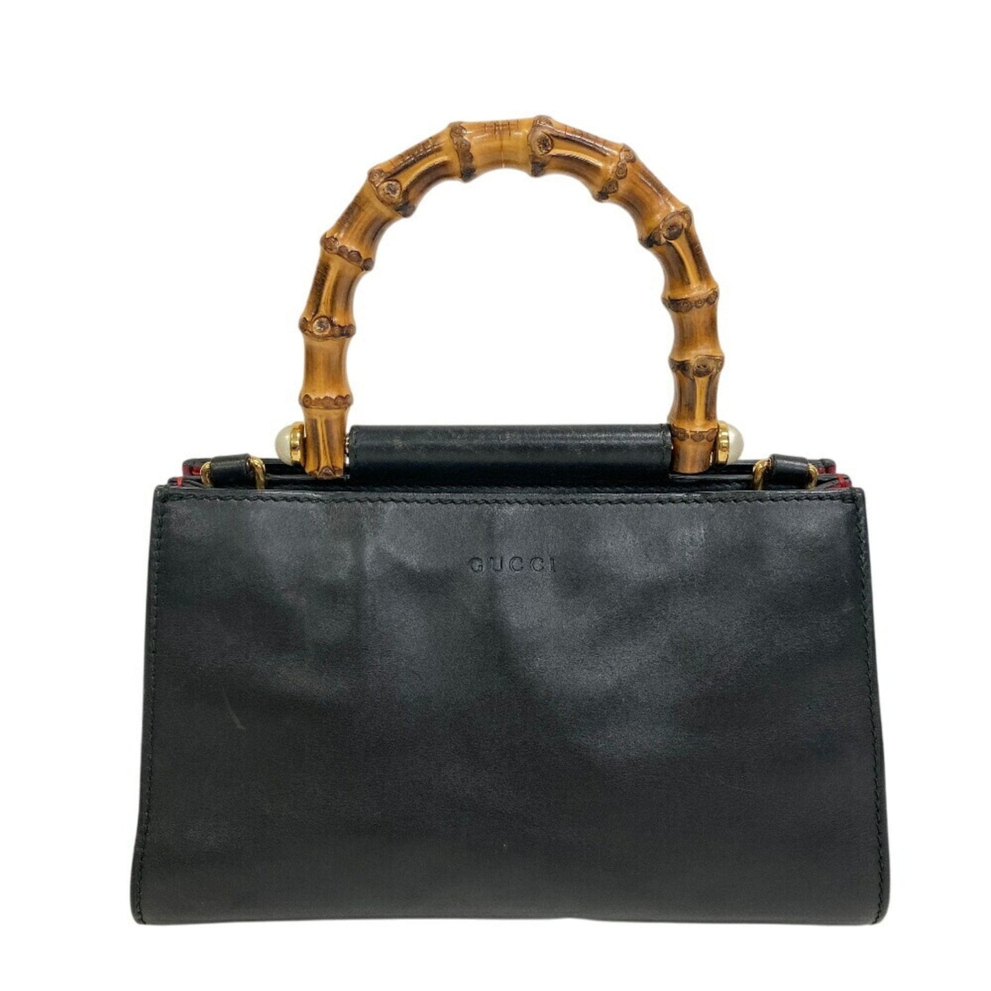 Gucci Black Leather Handbag