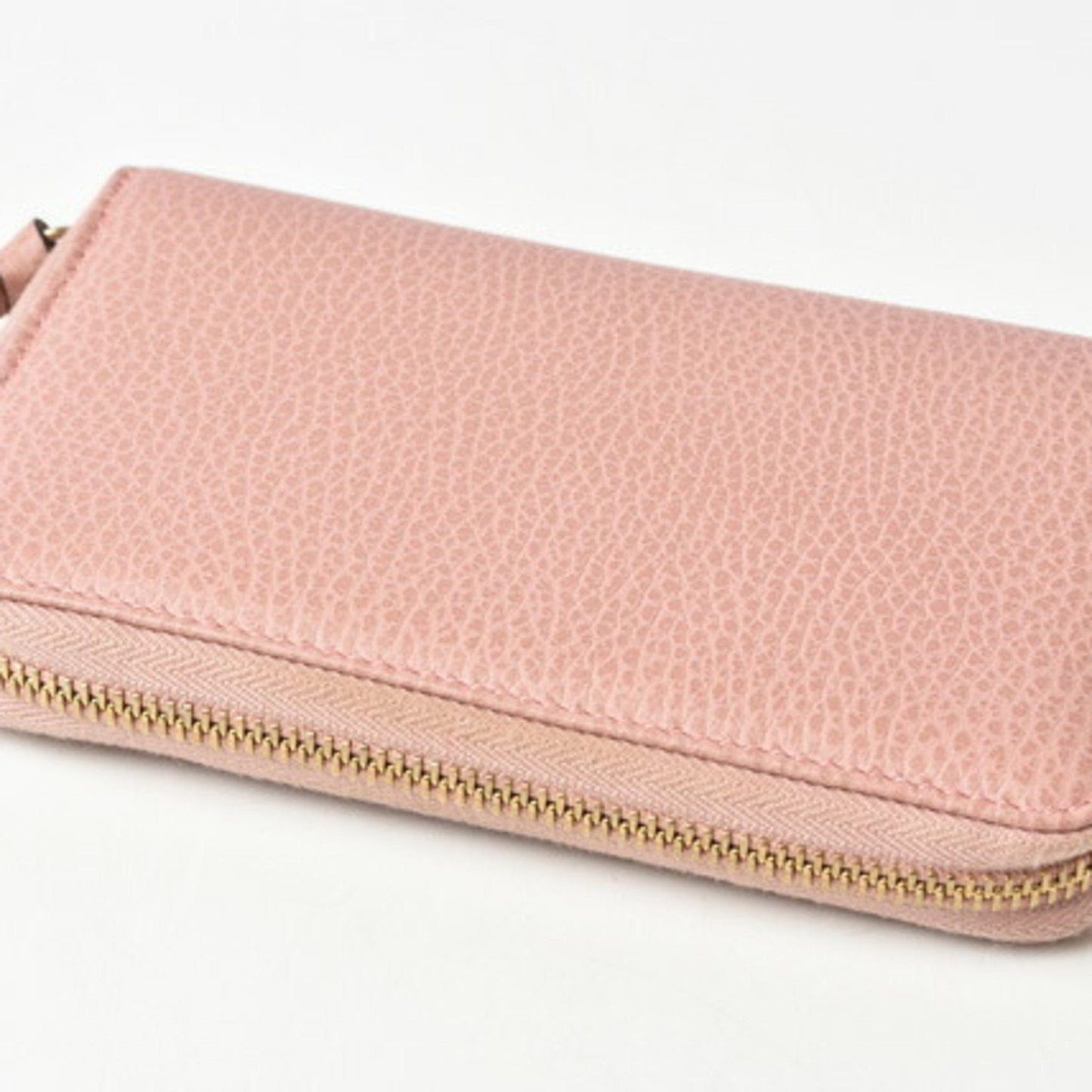 Gucci Light Pink Leather Wallet (Bi-Fold)