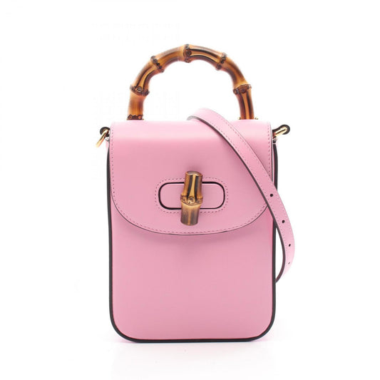 Gucci Pink Leather Handbag