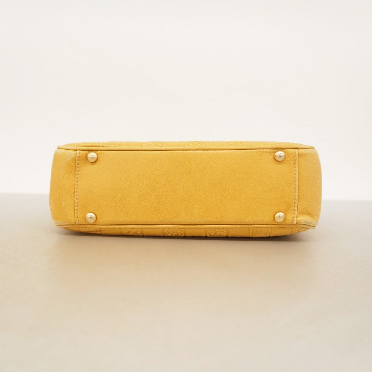 Chanel Beige Leather Tote Bag