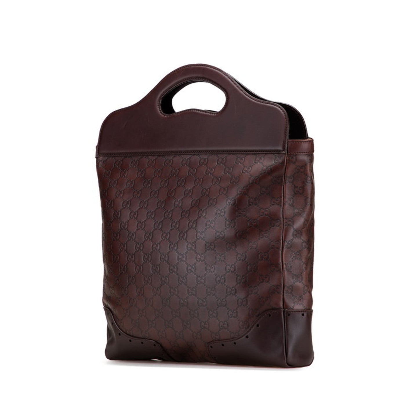 Gucci Guccissima Brown Leather Tote Bag