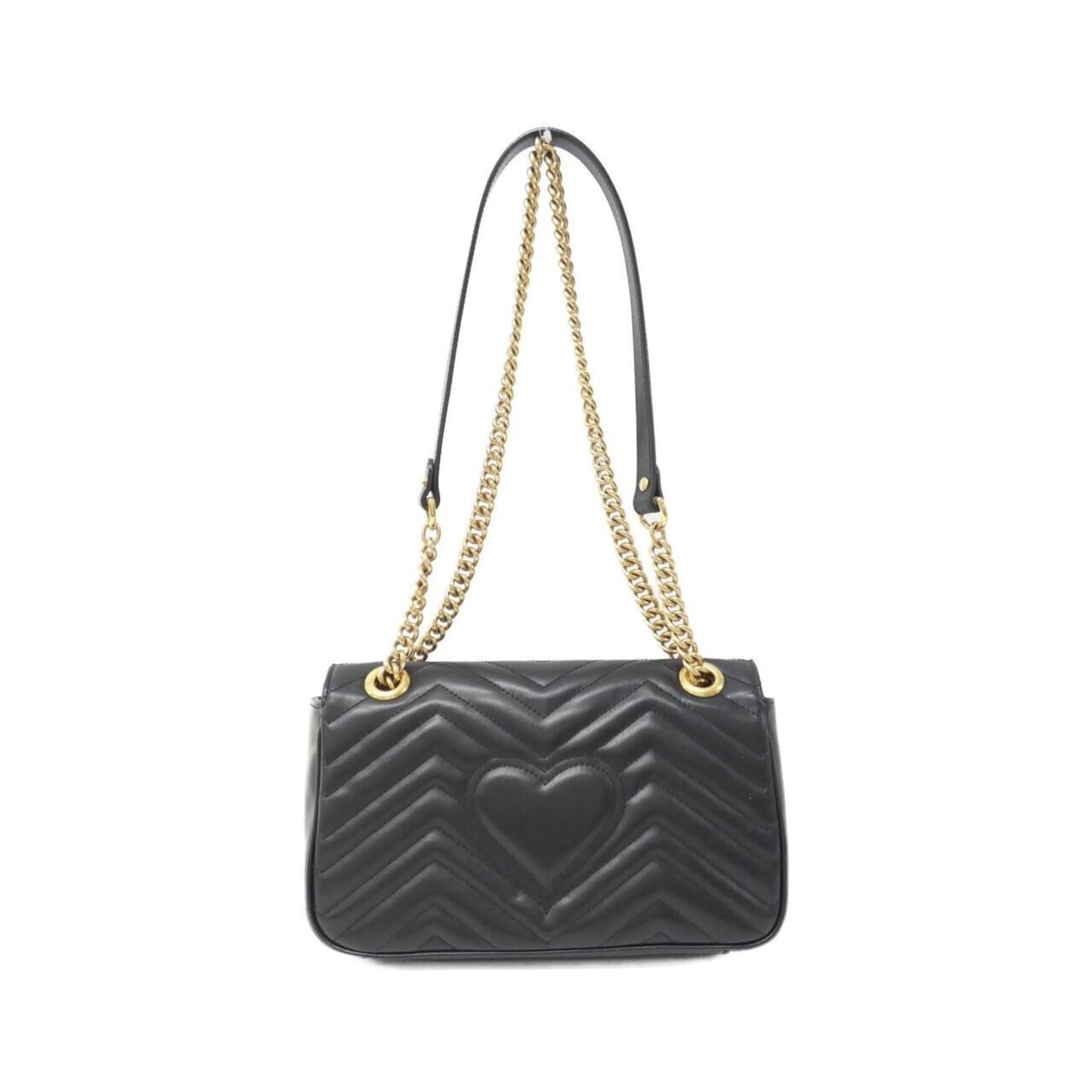 Gucci Black Leather Shoulder Bag