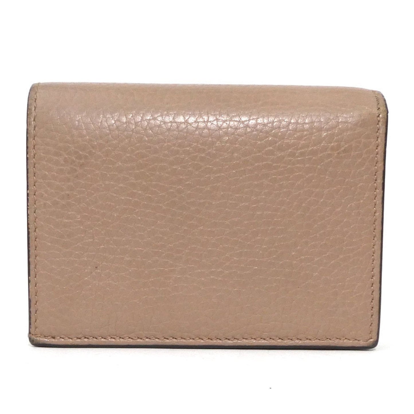 Gucci Beige Leather Wallet (Bi-Fold)