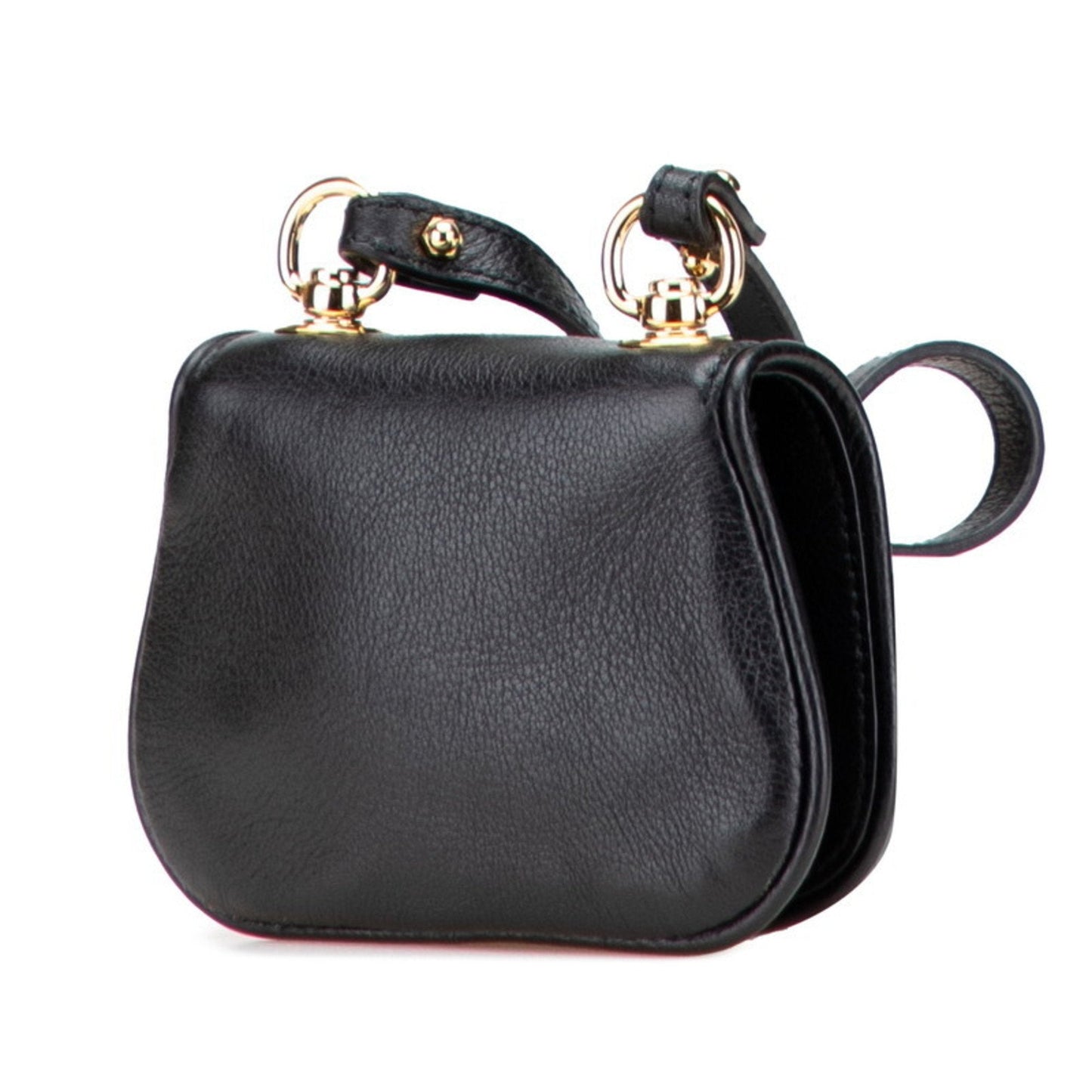 Gucci Black Leather Shoulder Bag