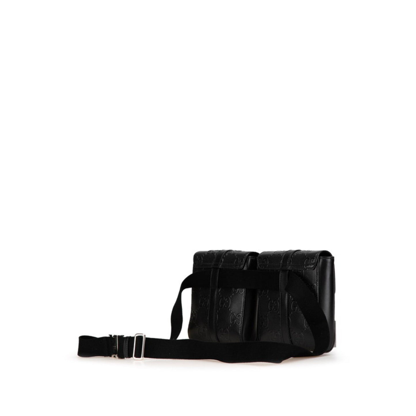 Gucci Black Leather Fanny Pack