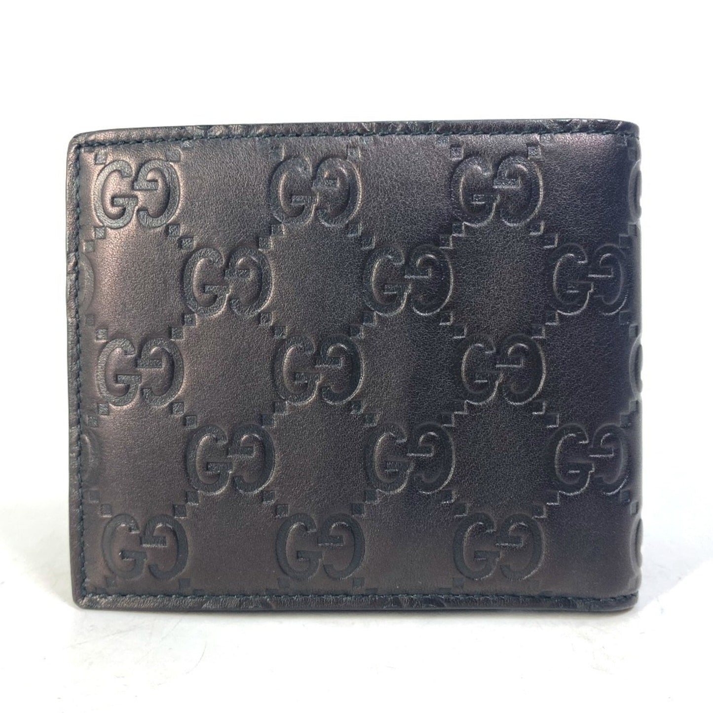 Gucci Black Leather Wallet (Bi-Fold)