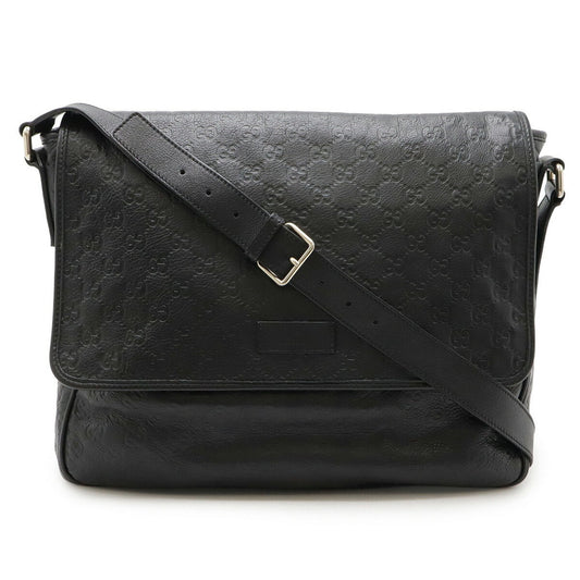 Gucci Black Leather Shoulder Bag