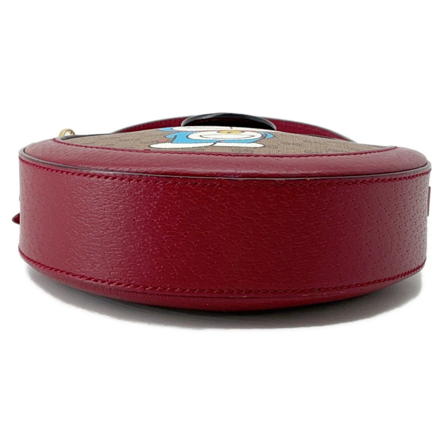 Gucci Brown Red Color Gg Supreme Shoulder Bag