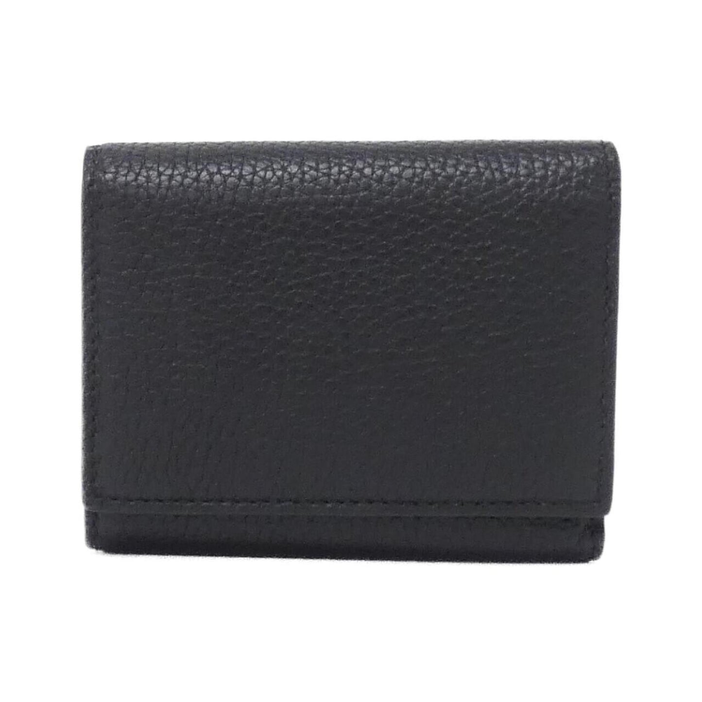 Gucci Black Leather Wallet (Tri-Fold)