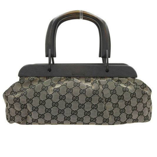 Gucci Gg Canvas Beige Black Brown Gg Canvas Handbag