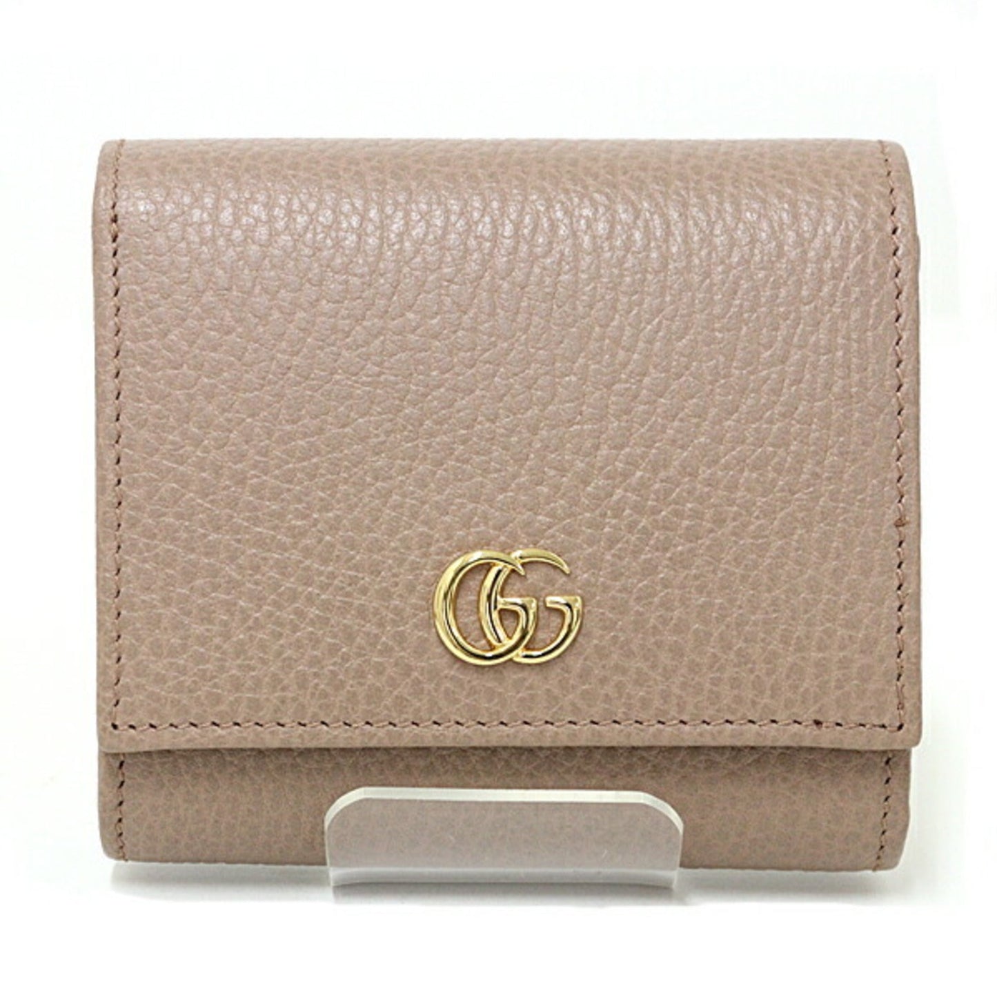 Gucci Beige Leather Wallet (Bi-Fold)
