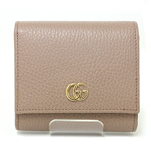 Gucci Beige Leather Wallet (Bi-Fold)