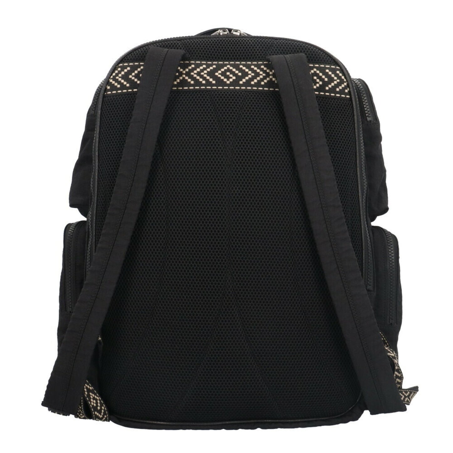 Gucci Black Multi-Color Nylon Backpack