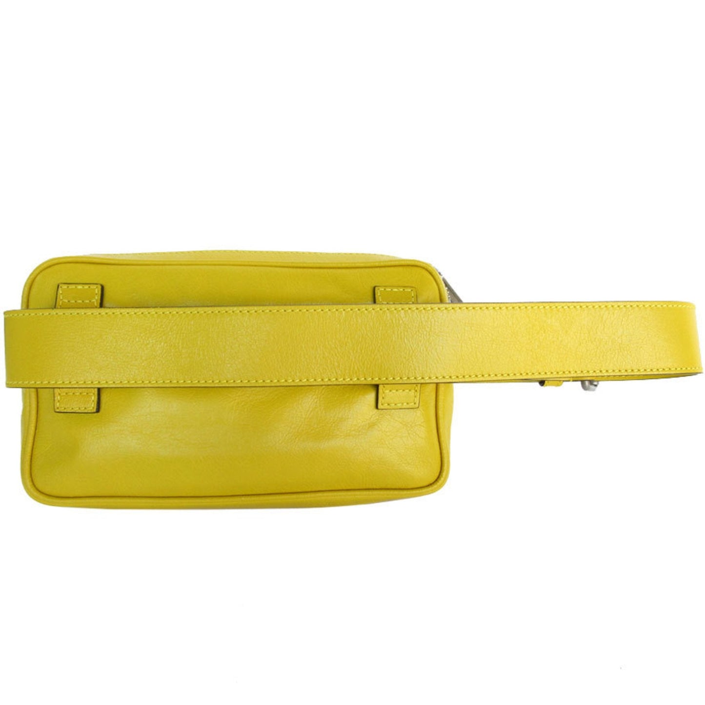 Gucci Yellow Leather Fanny Pack Sling Bag