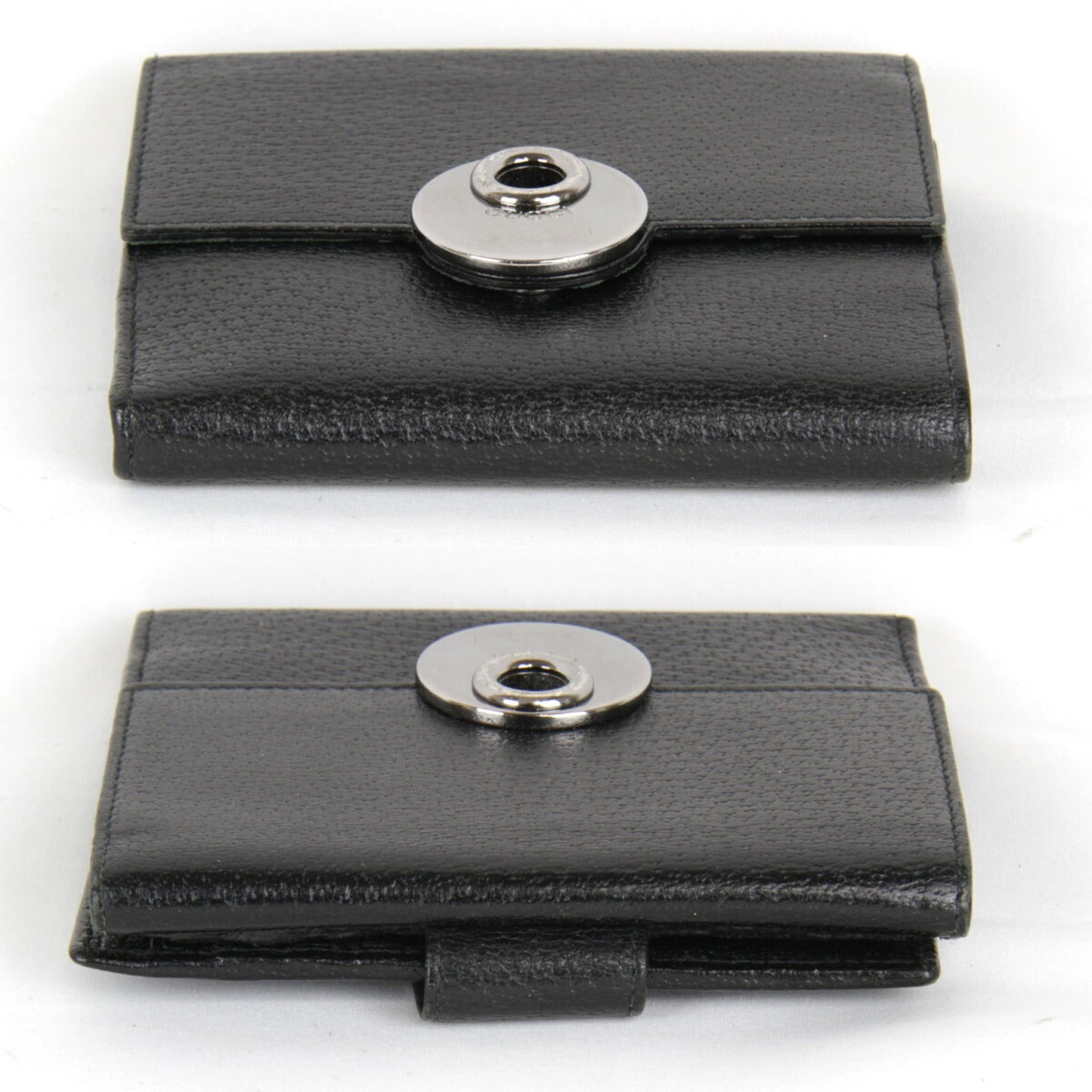 Gucci Black Leather Wallet (Bi-Fold)