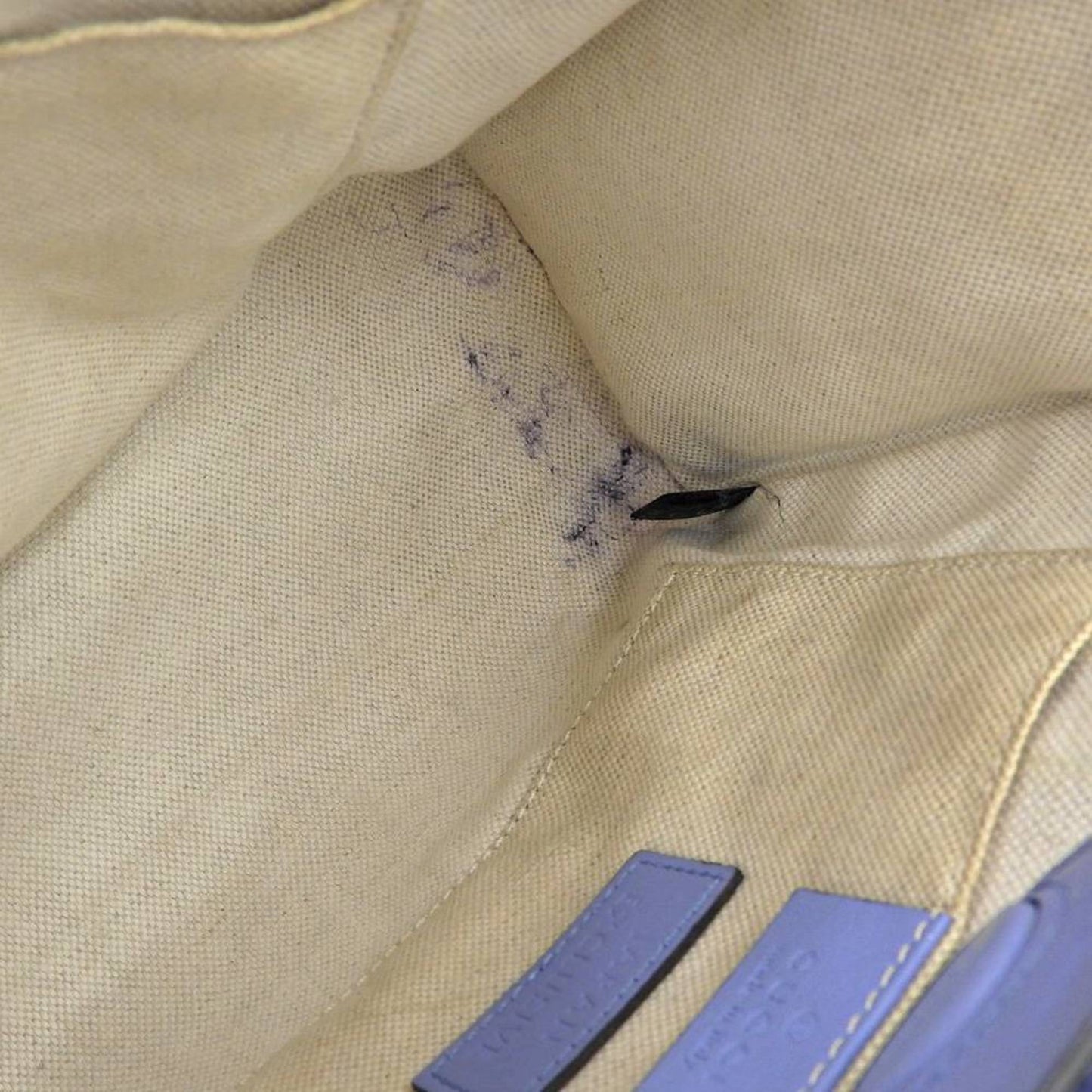 Gucci Blue Bow Handbag Shoulder Bag