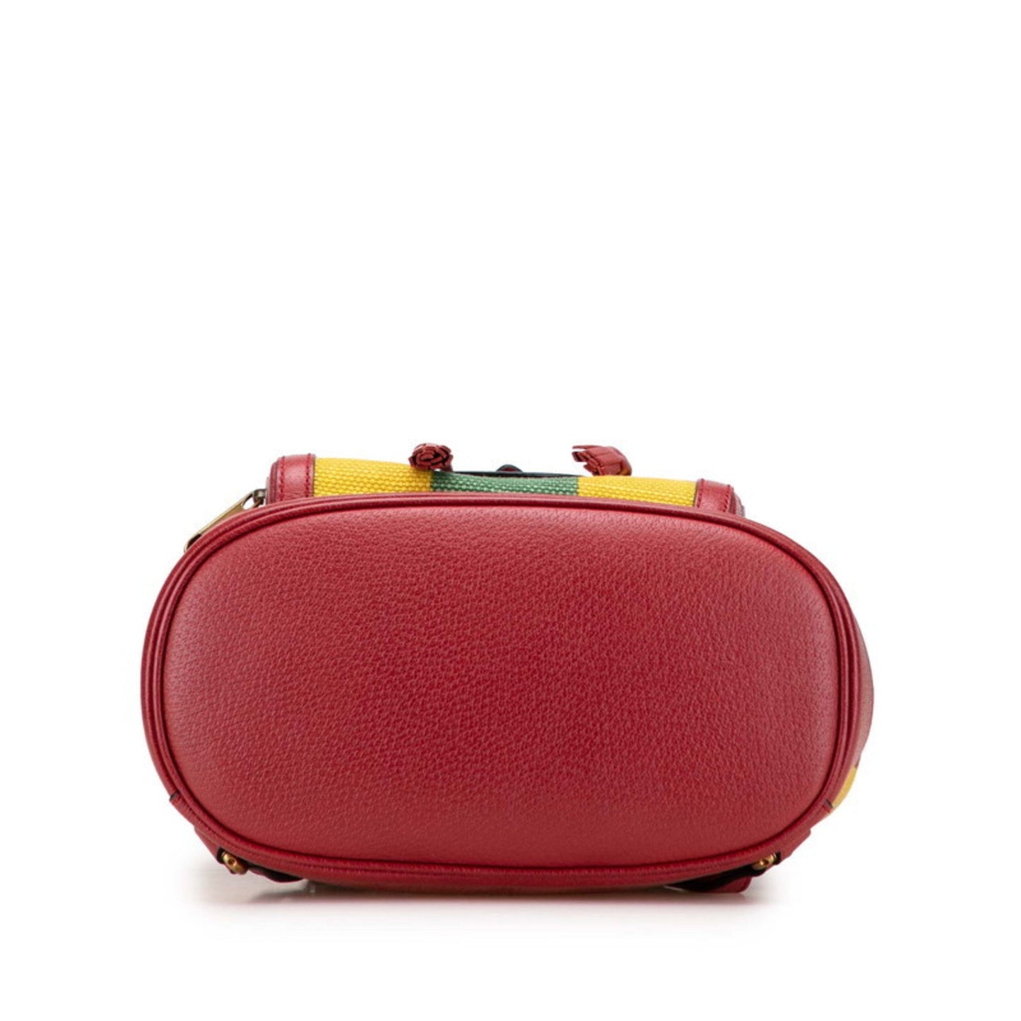 Gucci Multi-Color Red Color Canvas Leather Backpack