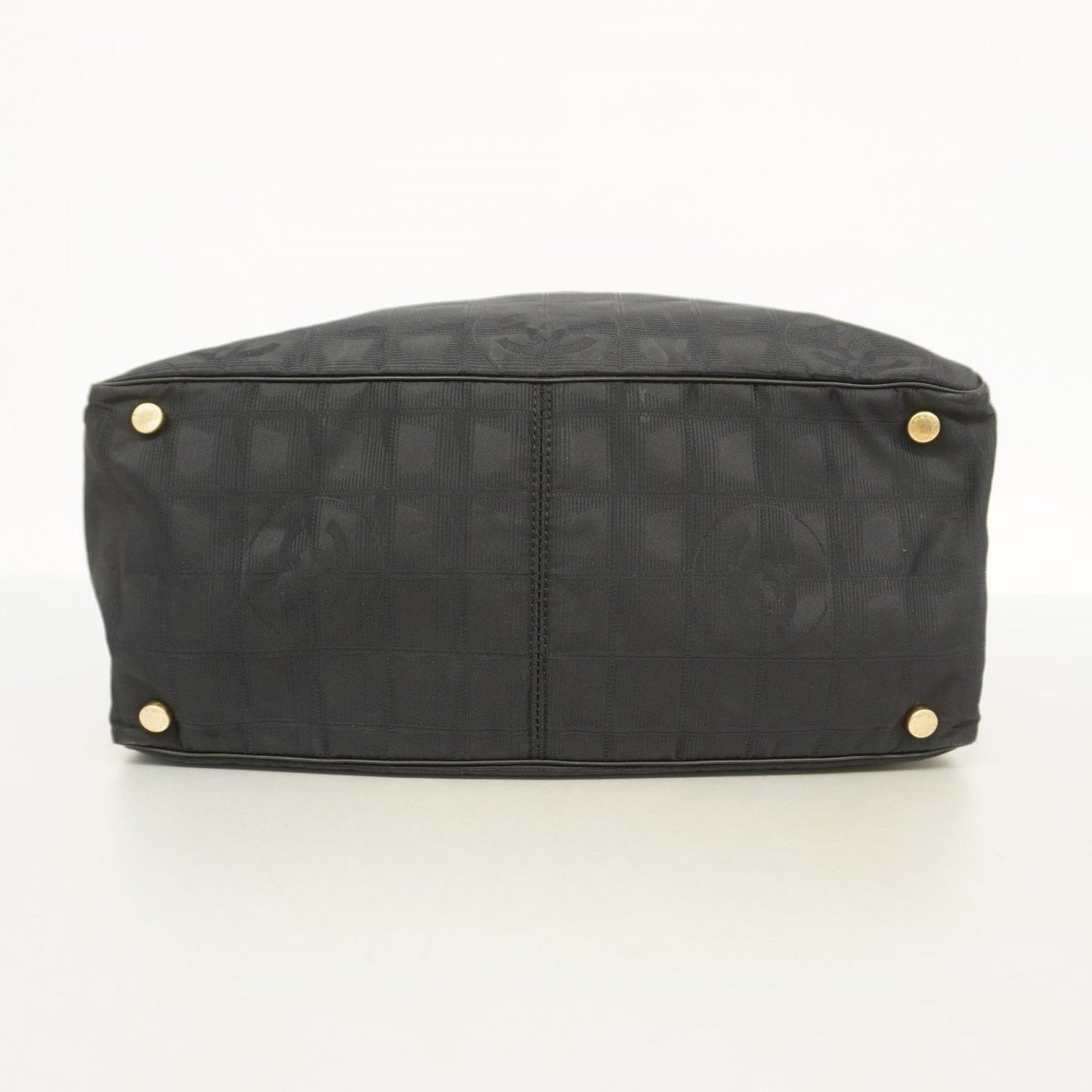 Chanel Black Nylon Tote Bag