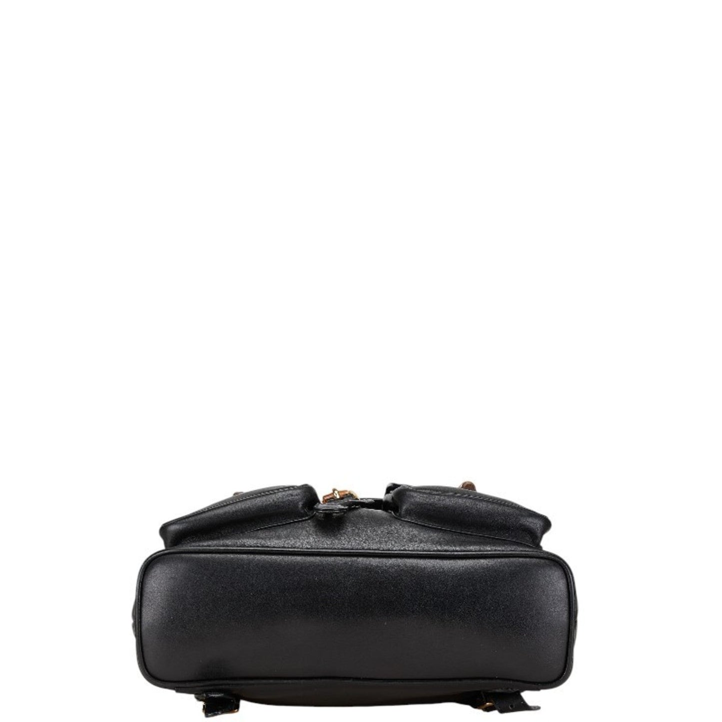 Gucci Black Leather Backpack Handbag