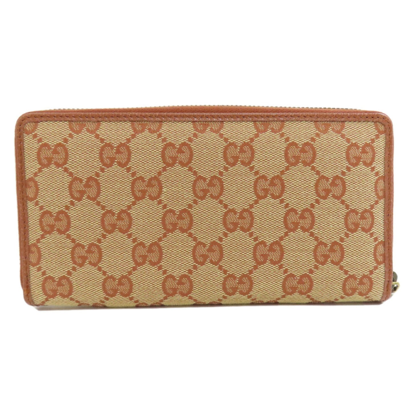 Gucci Brown Canvas Coin Purse/Coin Case