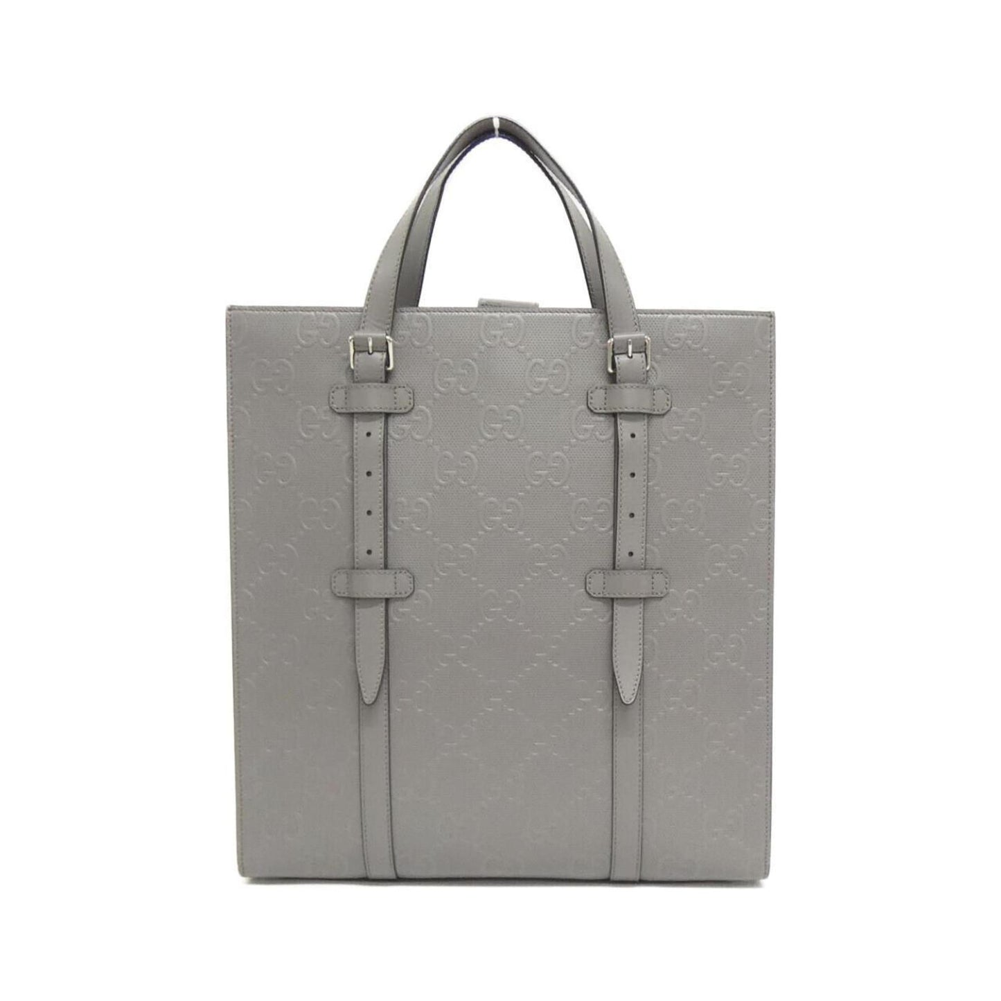 Gucci Gray Leather Handbag