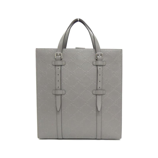 Gucci Gray Leather Handbag