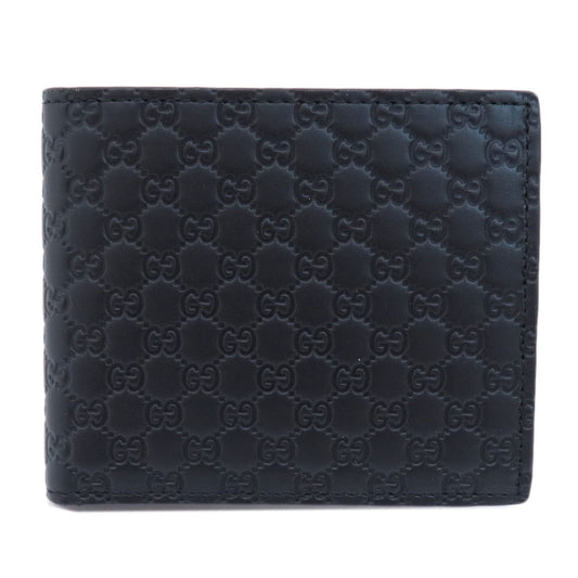Gucci Black Leather Wallet (Bi-Fold)