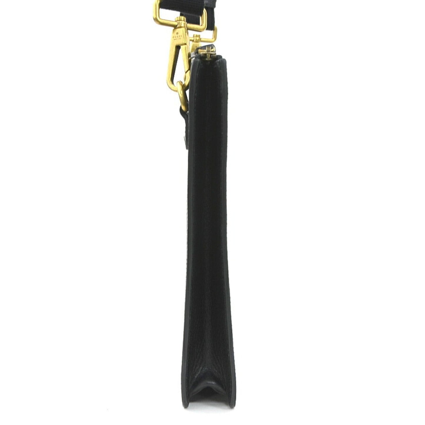 Gucci Black Leather Clutch Bag Shoulder Bag