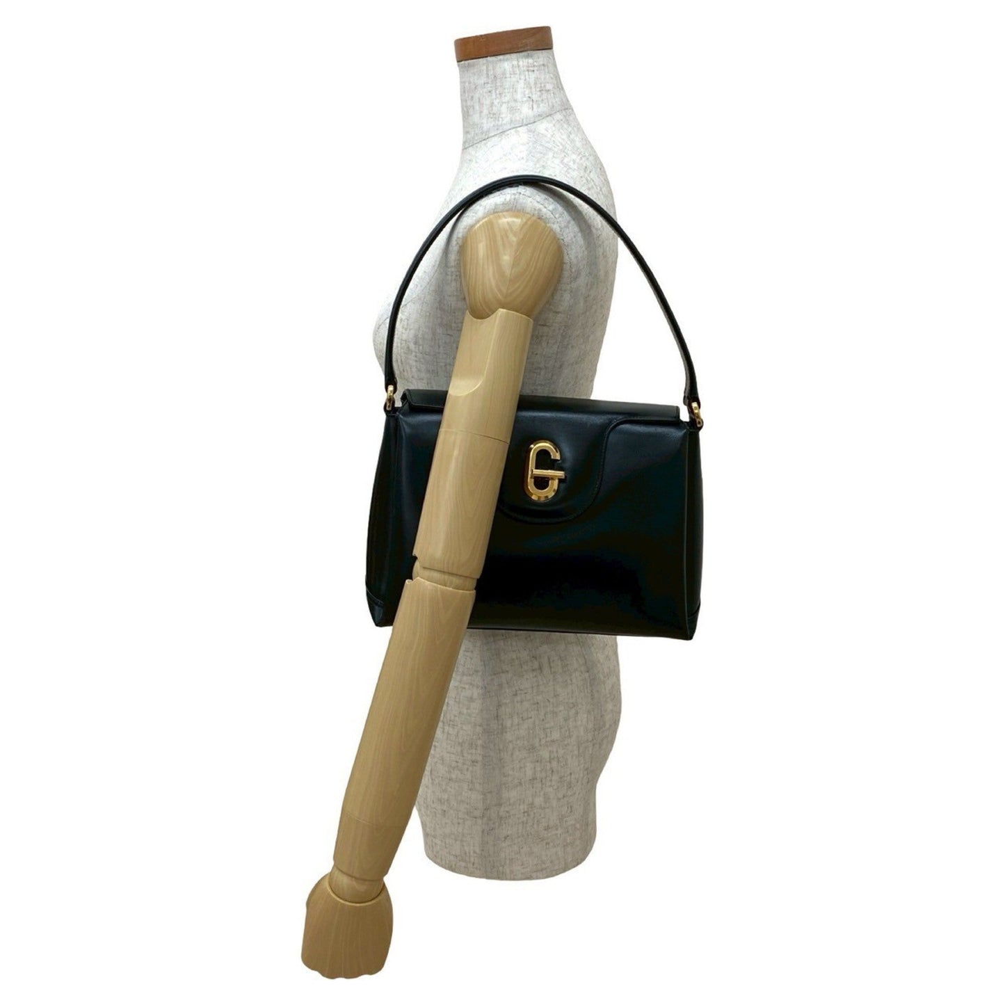 Gucci Black Leather Handbag