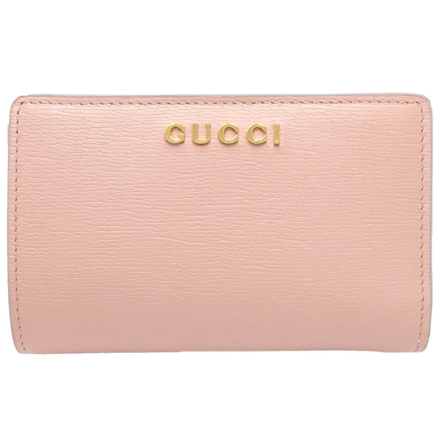 Gucci Pink Leather Wallet (Bi-Fold)
